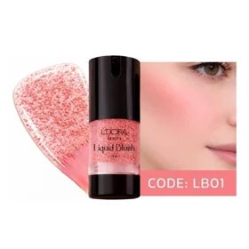 رژ گونه مایع لدورا کد LB01 تا LB 05 (LB 01 رنگ صورتی)