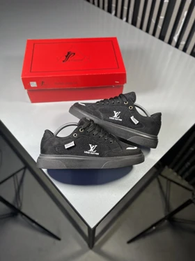 کتانی ونس لویی ویتون Louis Vuitton تمام مشکی / کد 2637