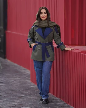 بارانی کتان زارا مدل مایا
