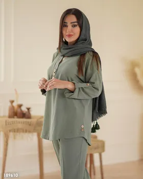 شومیز شلوار نادین کد 1896