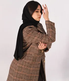 پالتو فوتر چهارخانه