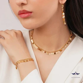 سرویس سکه ای طلایی برند YSX کد 0038