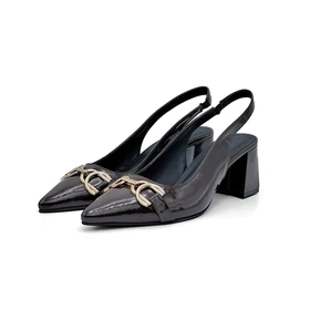 کفش مجلسی زنانه پاشنه‌دار 5 سانت مدل 402842 _ sandal valentino