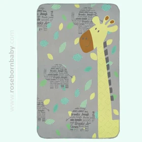 پتو دور پیچ نخی رزبرن طرح brooks jungle