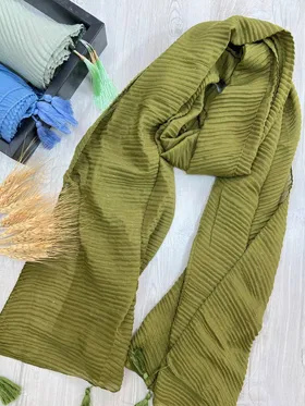 شال پلیسه شاین دار