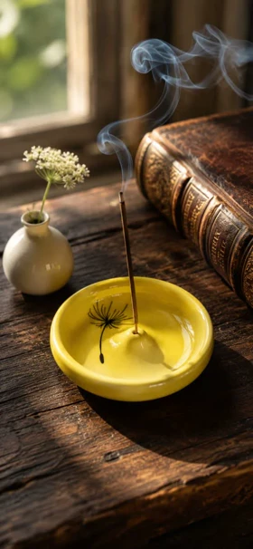 جاعودی گرد مینی طرح قاصدک (زرد)