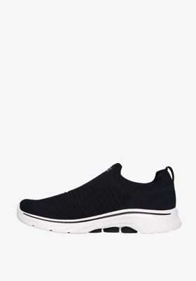 کفش کتانی طبی اسکیچرز جورابی مشکی skechers