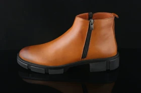 نیم بوت مردانه چرم یلسان مدل تایسز کد 515-GN