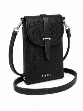 کیف دوشی/موبایل زنانه بنو مدل سامینا کد BENO 5139 (مشکی)