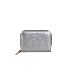 کیف پول جاکارتی دلوین رنگ سیلور کد 6205