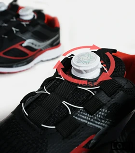 کفش بچه گانه مشکی قرمز SAUCONY