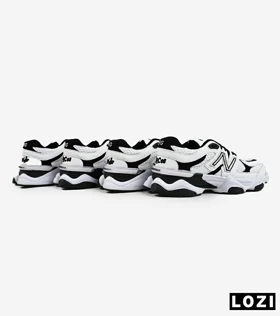 کفش کتانی مردانه و زنانه سفید مشکی NEW BALANCE 9060