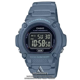 ساعت کاسیو دیجیتالی Casio W-219HC-2BV