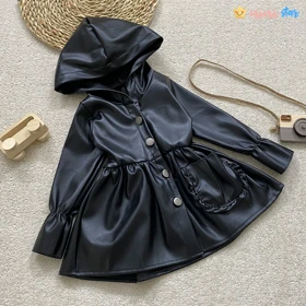 شنل چرم دخترانه 1.5 تا 5 سال