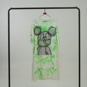 پیراهن میکی (سبز)