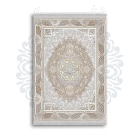 *جدید* فرشینه از جنس پارچه شانل مخمل ترک طرح فانتزی برند دفه کد 1444