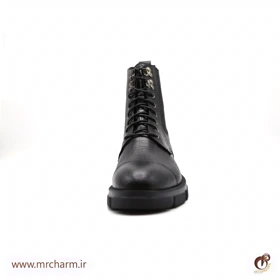 بوت بندی بلند چرم مردانه mrc117-02