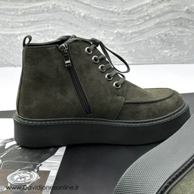 نیم بوت زنانه استرادیواریوس مدل Stradivarius Flat Ankle Boots - BTGr37