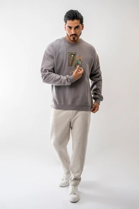 دورس آستین بلند چاپی مردانه