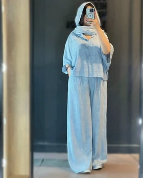 مانتو شلوار مرجان