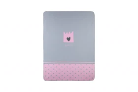 پتو نخی قلب صورتی رزبرن ROSEBORN little sweetie-girl