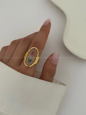 انگشتر طرح دار