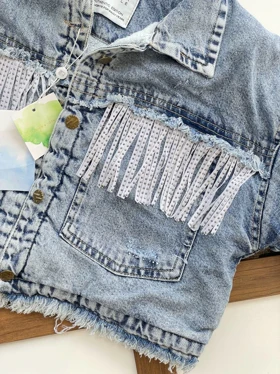 کت جین داخل خزدار