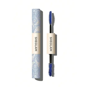 ریمل ضد آب دو سر شیگلم آبی مدل WATERPROOF Blue