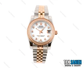 ساعت مچی زنانه رولکس دیت جاست مدل Rolex-2388-L