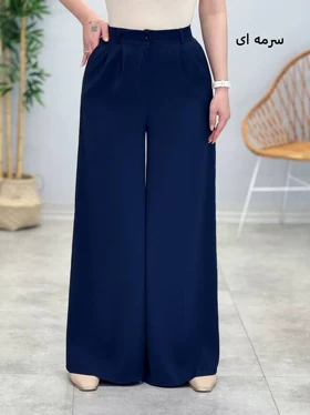 3374-شلوار کرپ فول بگ کد 331