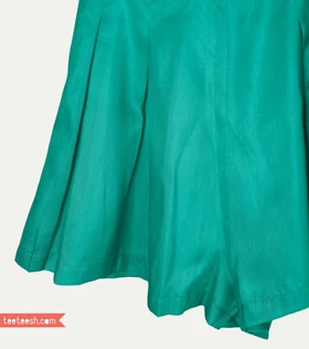 شلوارک سبزآبی