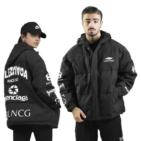 کاپشن بادی اسپرت بالنسیاگا مدل 23156 مشکی
