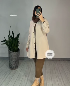 مانتو کتان بارانا