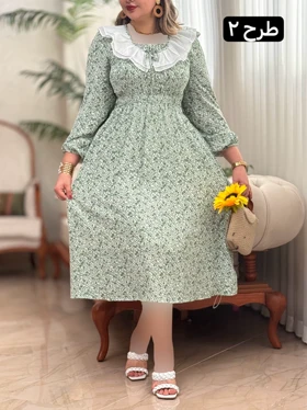 پیراهن وارداتی گلی 3296