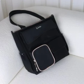 کیف دوشی بزرگ بوژان (مشکی)