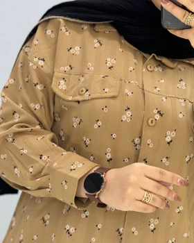 شومیز مانتویی نیلوفر