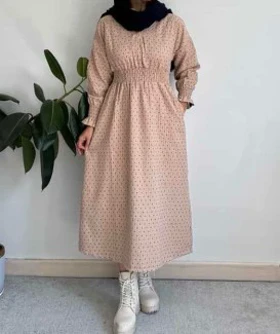 پیراهن مانتویی پریا