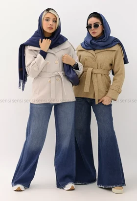 کت فوتر یقه ایستاده@کد1004636