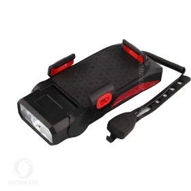 چراغ دوچرخه و نگهدارنده موبایل 4 کاره LY25