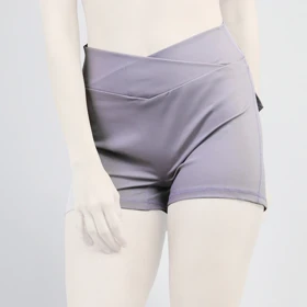 شورتک کارگو ورزشی زنانه آدیداس مدل A-3115 بنفش روشن