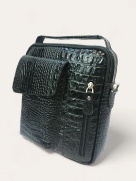 کیف دوشی چرم طبیعی مدل هیراد