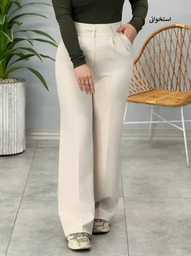 3966-شلوار باربی واید