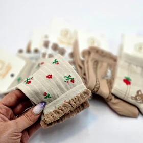 جوراب ساق بلند دخترانه کد 205