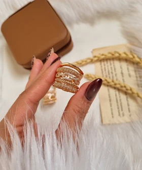 انگشتر پورتوفینو طلایی