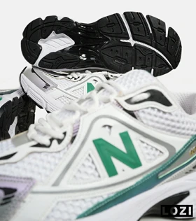 کفش کتانی مردانه و زنانه سفید سبز NEW BALANCE 1064 V.2