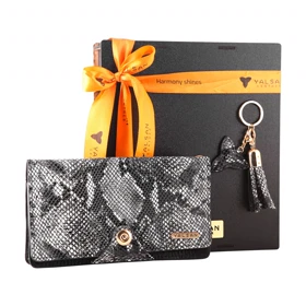 ست هدیه زنانه چرم یلسان مدل رادیس کد 165-PRM-RTL