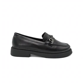 کفش کالج زنانه مدل Flat shoes - 0251_ Black