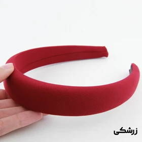 تل دخترانه ساده کبریتی (زرشکی)