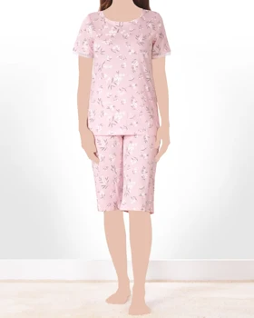 تیشرت و شلوار برمودا ونوشا زنانه