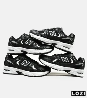 کفش کتانی مردانه و زنانه مشکی NEW BALANCE 530 مدل 4698